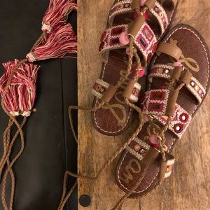 Cutest lace up sandals!!!